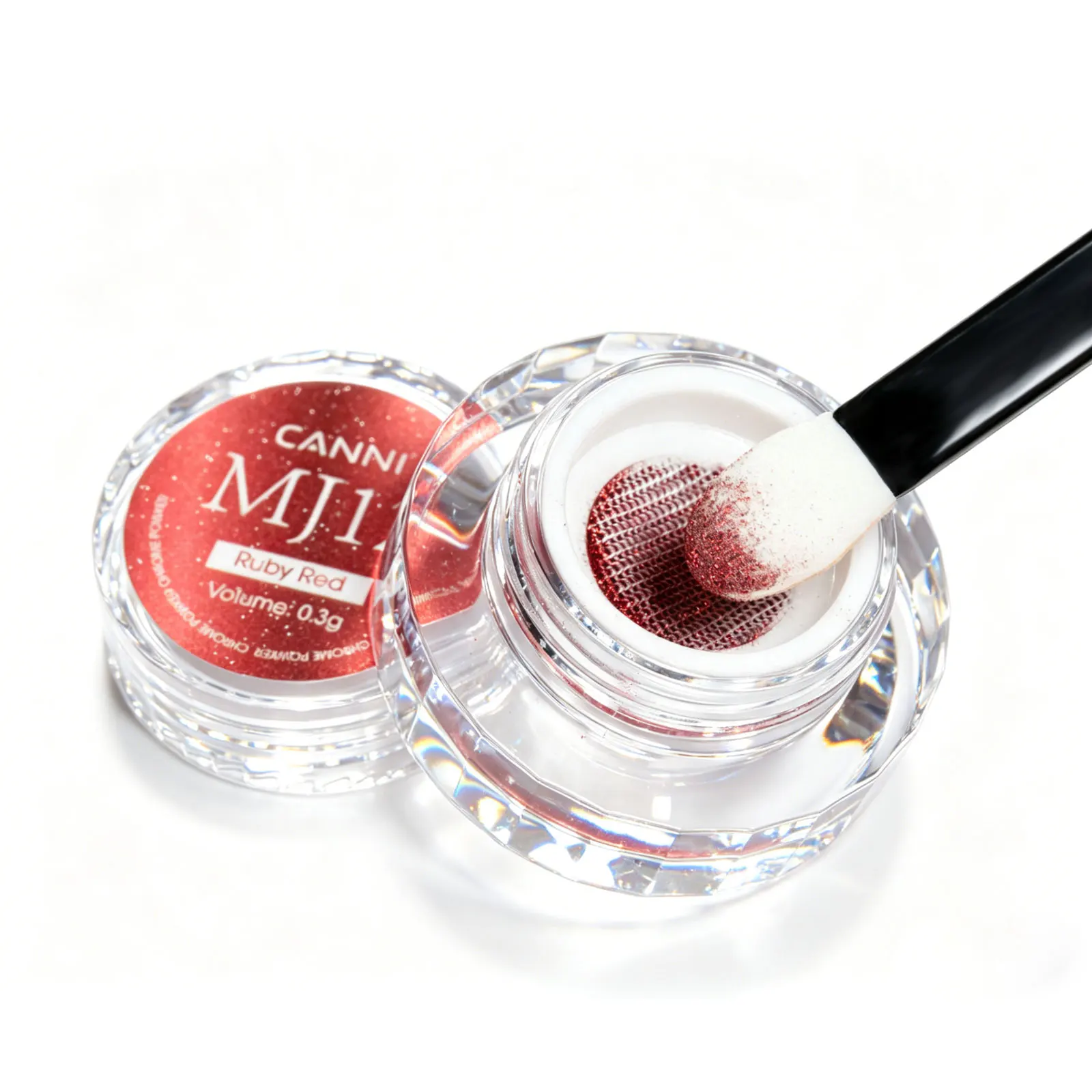 CANNI Poudre Chrome Miroir Nail Art - Effet Métallique Holographique Brillant