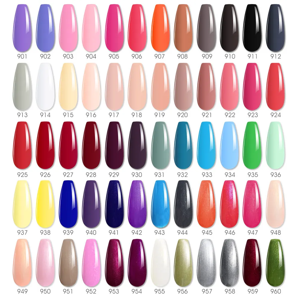 Vernis Gel UV/LED VENALISA 7.5ml – 60 Couleurs Longue Tenue 3 Semaines, Non-Toxique