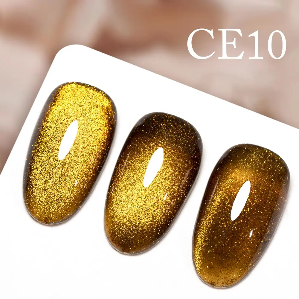 CANNI Gel Polish Cat Eye Cristal – 30 Couleurs Scintillantes, Longue Durée 3-4 Semaines