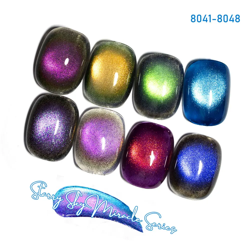 CANNI Gel Polish 9D Cat Eye Caméléon – Vernis UV Longue Durée 9ml