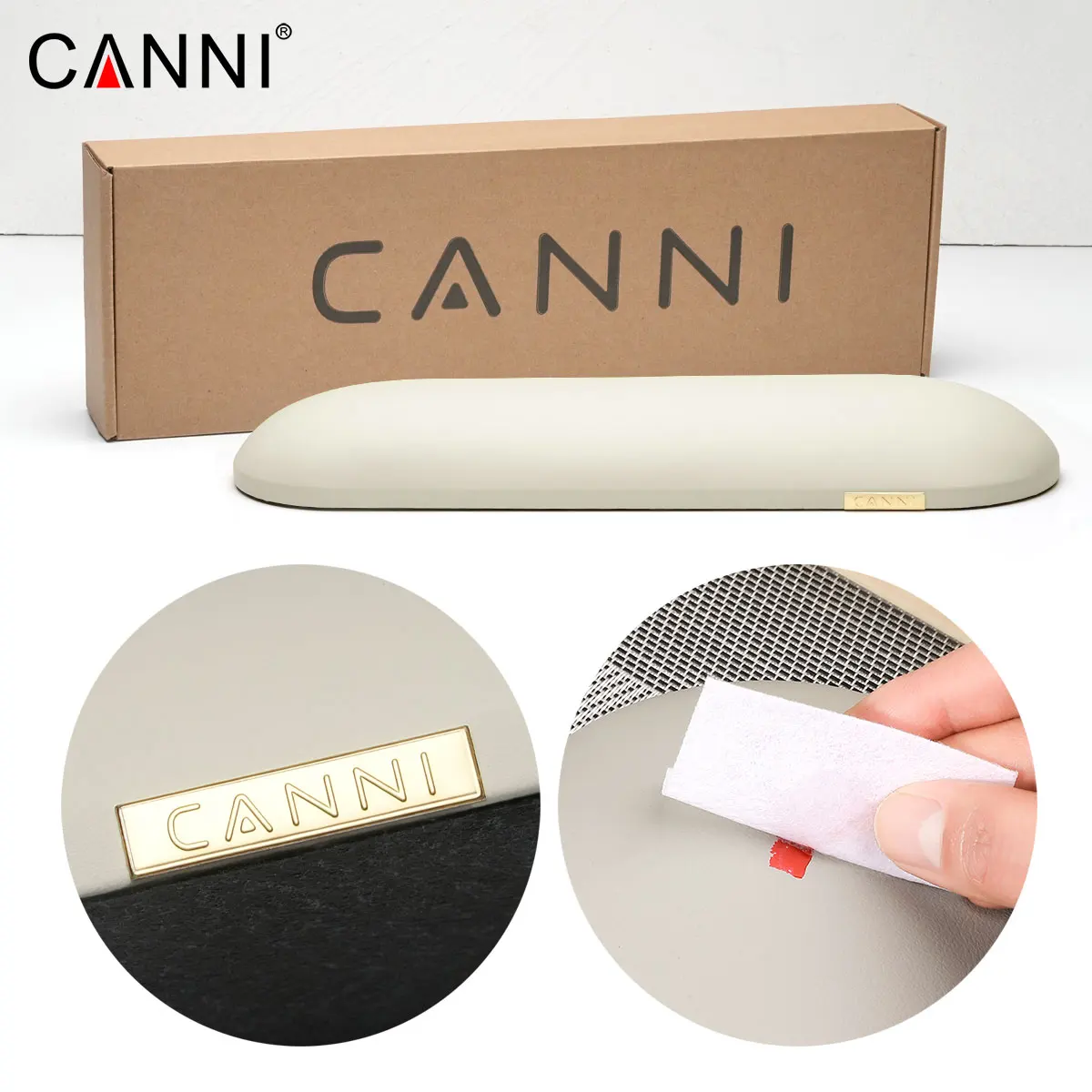 CANNI Repose-Main Ovale Professionnel pour Nail Art – Confort & Précision