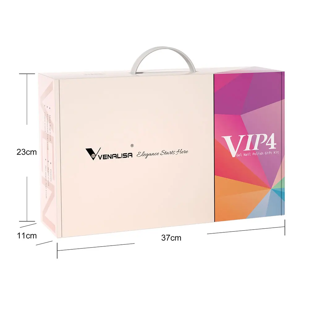 Venalisa Kit 65 Vernis Gel UV Semi-Permanent 60 Couleurs Hema Free – Longue Tenue