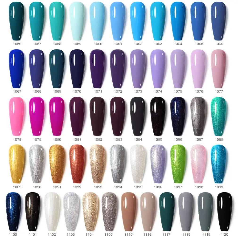 Vernis Gel UV VENALISA 12ml – 120 Couleurs Longue Tenue Sans Résidu Haute Brillance