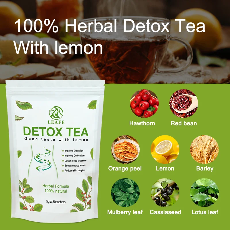 Coffret Détox Extrême LEAFE – Poudre Minceur 100% Naturelle & Nettoyage Intestinal