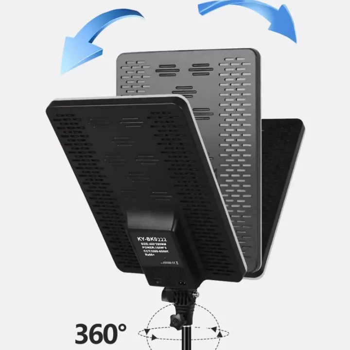 Lampe LED Professionnelle Bicolore 60W avec Télécommande – Éclairage Studio Photo, Vidéo YouTube, Maquillage et Live Stream