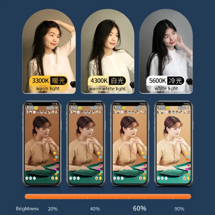 Lampe LED Professionnelle Bicolore 60W avec Télécommande – Éclairage Studio Photo, Vidéo YouTube, Maquillage et Live Stream