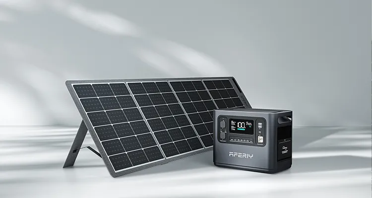 Générateur Solaire Portable 960Wh AFERIY AF-P110-D– Station Électrique Rechargeable, Onde Sinusoïdale Pure, Batterie LiFePO4, 700W – Camping, Urgence, Maison