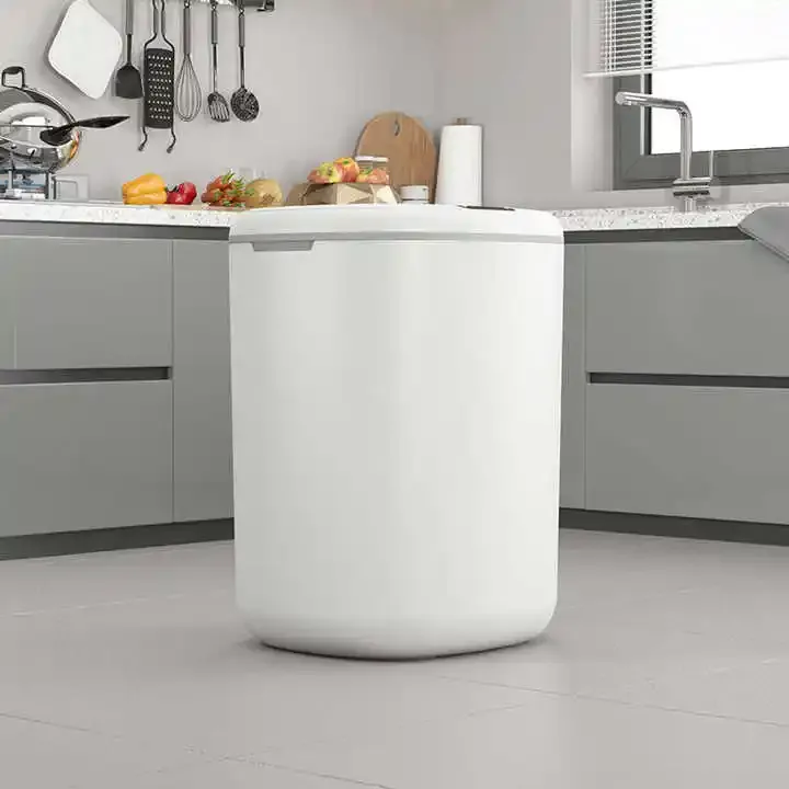 Poubelle Intelligente avec Capteur Automatique – Étanche pour Cuisine, Salle de Bain ou Bureau