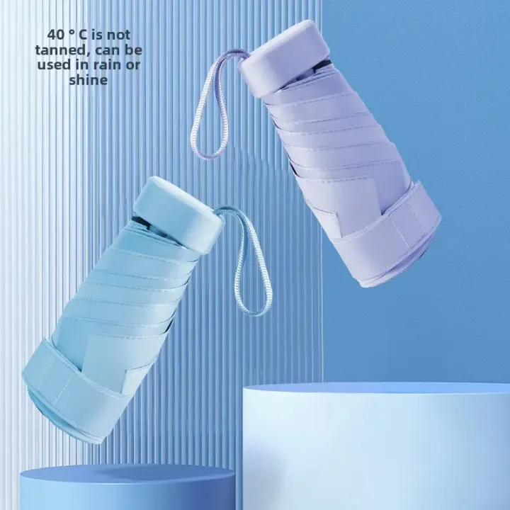 Mini Parapluie de Poche Anti-UV - Compact, Léger et Résistant - Protection Solaire et Pluie