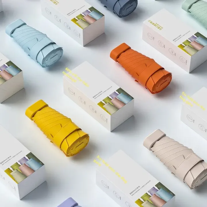 Mini Parapluie de Poche Anti-UV - Compact, Léger et Résistant - Protection Solaire et Pluie