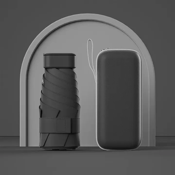 Mini Parapluie de Poche Anti-UV - Compact, Léger et Résistant - Protection Solaire et Pluie