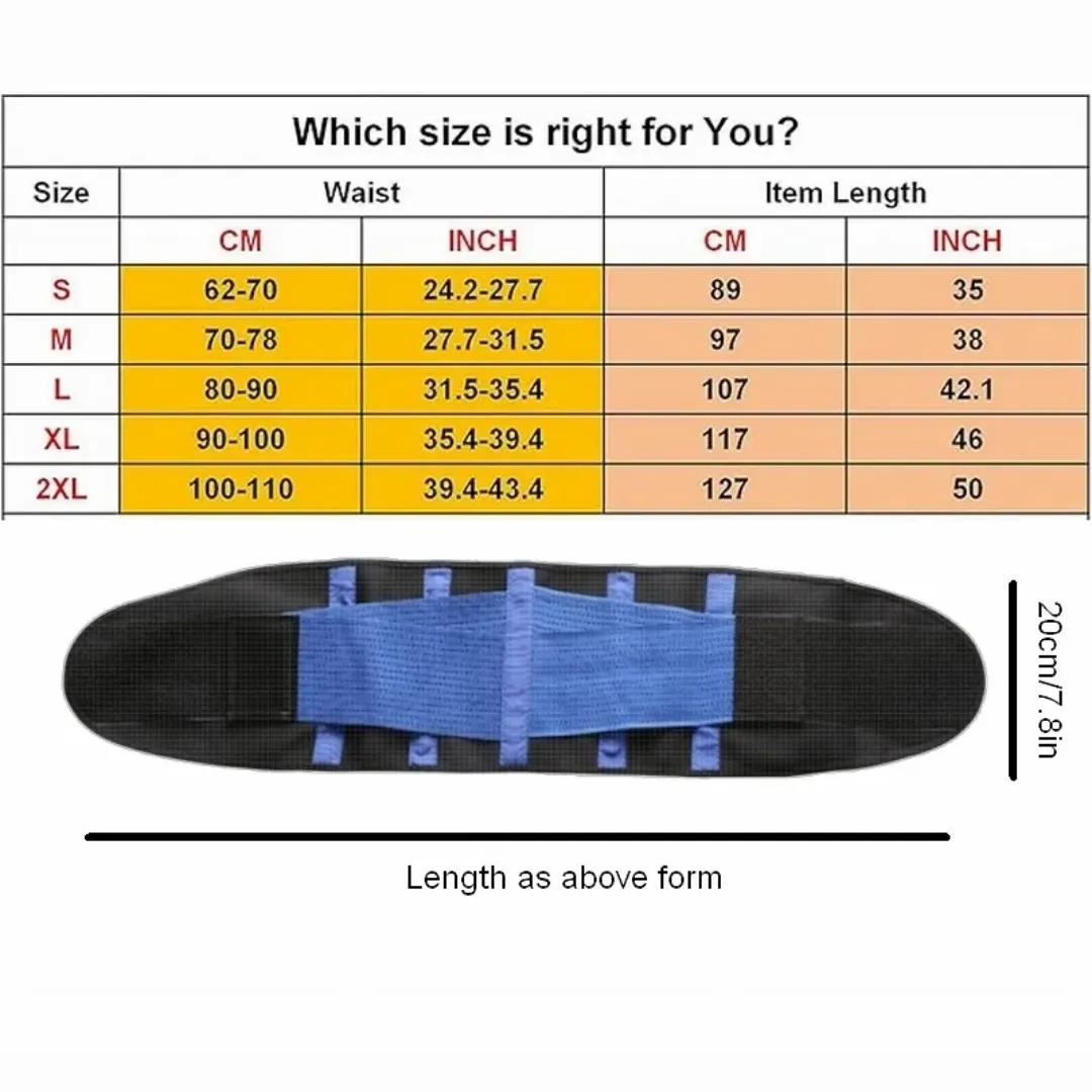 Ceinture Minceur Femme – Néoprène, Renfort Ventre & Taille, Idéale pour Sport et Sudation