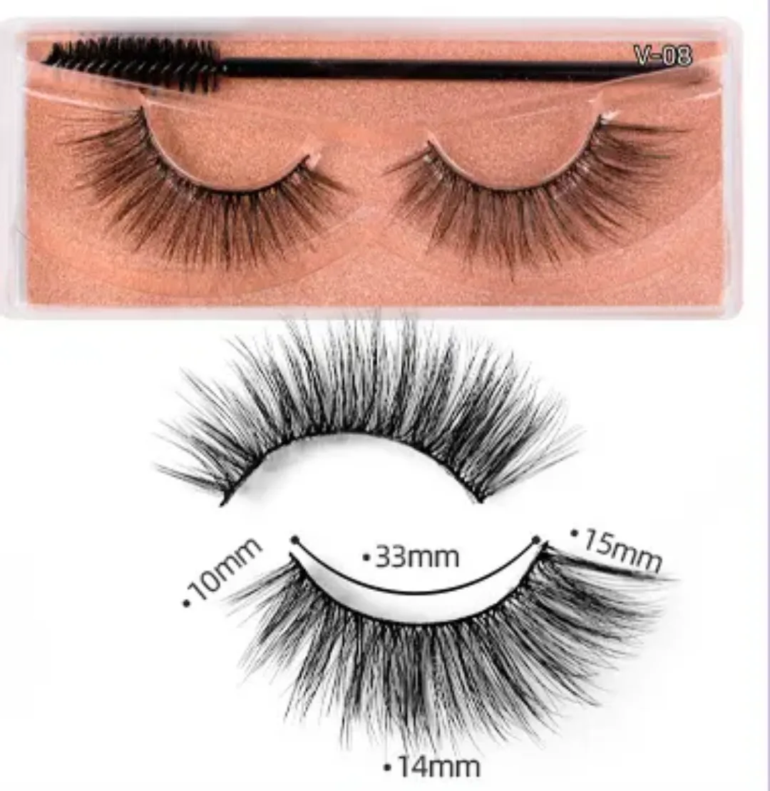 Cils Magnétiques de Haute Qualité avec Eyeliner – Coffret Personnalisé, Effet Glamour et Longue Tenu