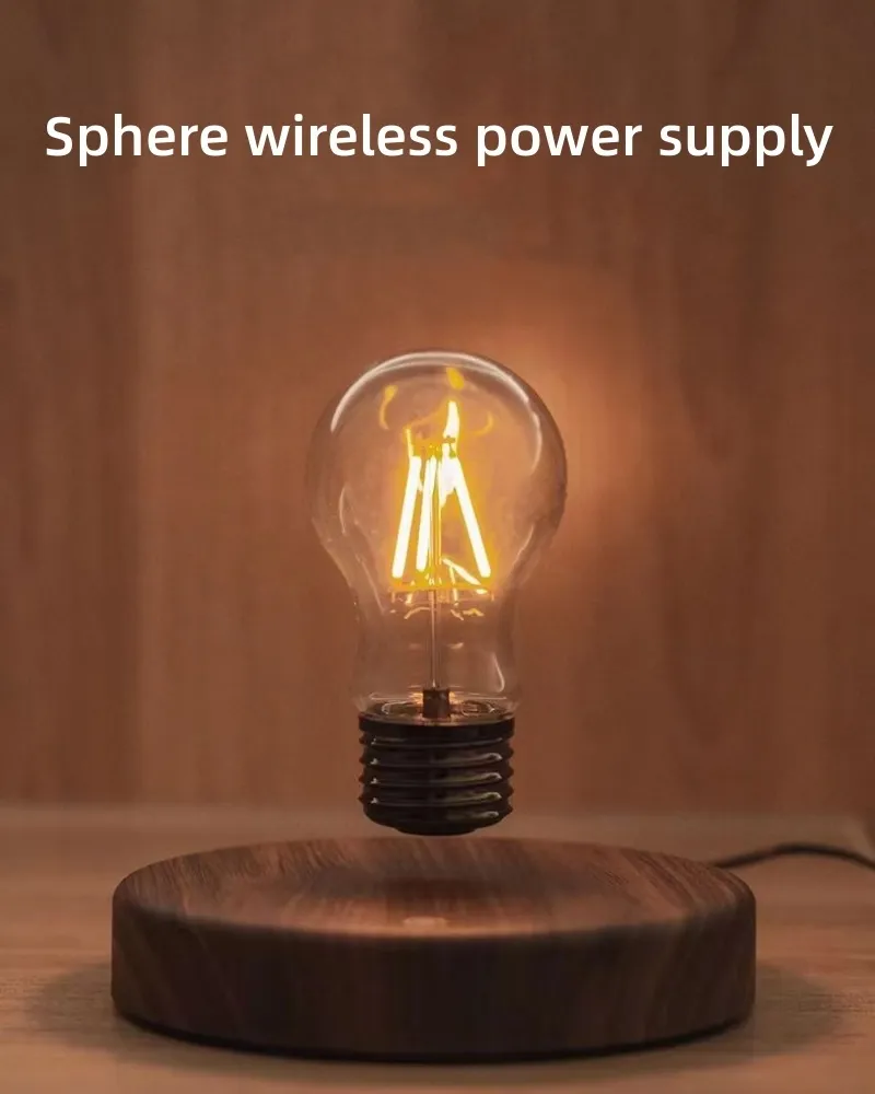 Lampe LED à Lévitation Magnétique Design Moderne – Ampoule Flottante Décorative pour Bureau ou Salon