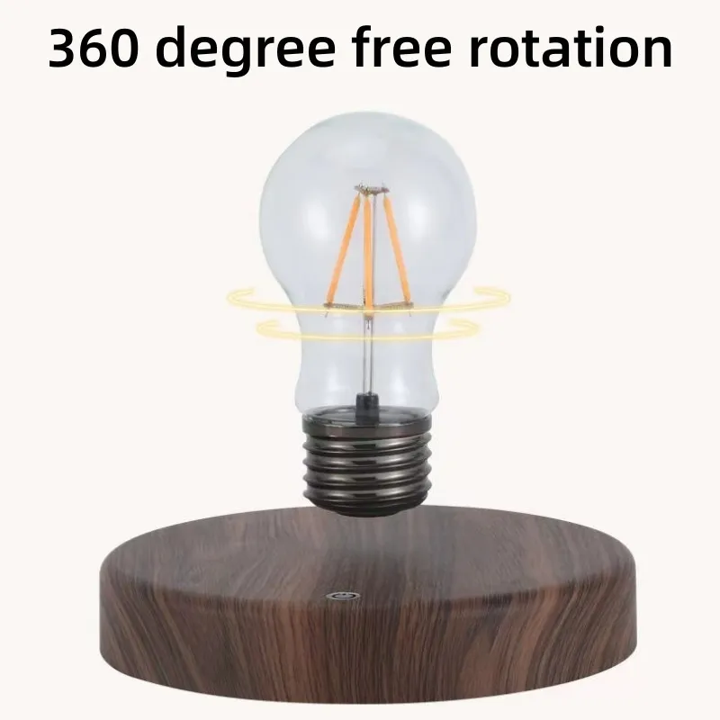 Lampe LED à Lévitation Magnétique Design Moderne – Ampoule Flottante Décorative pour Bureau ou Salon