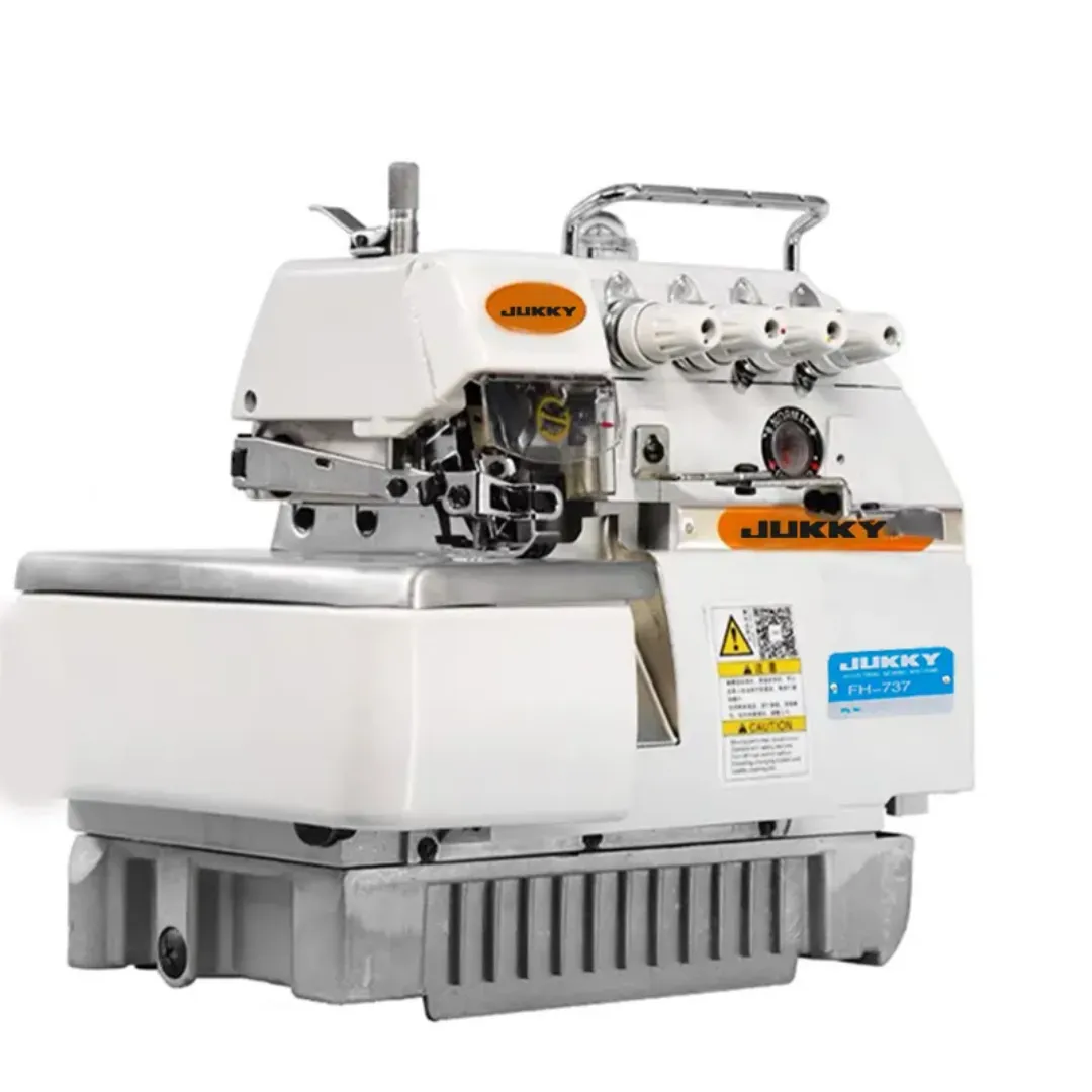 Machine à Surjet Industrielle ST-747D – 2 Aiguilles, Haute Vitesse 6500 RPM, Réglage Différentiel Avancé