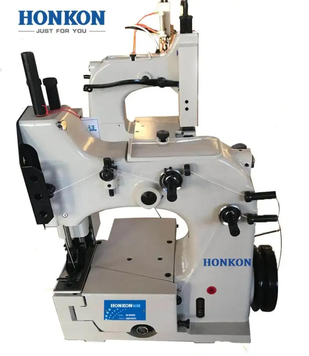 Machine à coudre industrielle HONKON HK-G35-6A pour sacs et tissus épais – Point de chaînette – Automatique – Haute performance