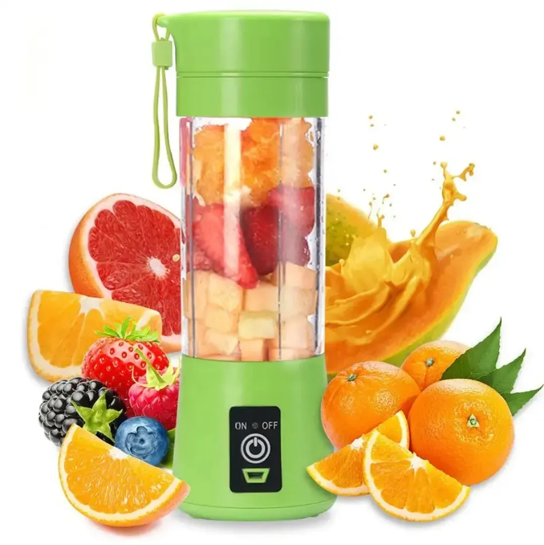Blender Portable USB Rechargeable – Mini Mixeur à Jus – Presse-fruits Compact – Idéal pour Smoothies