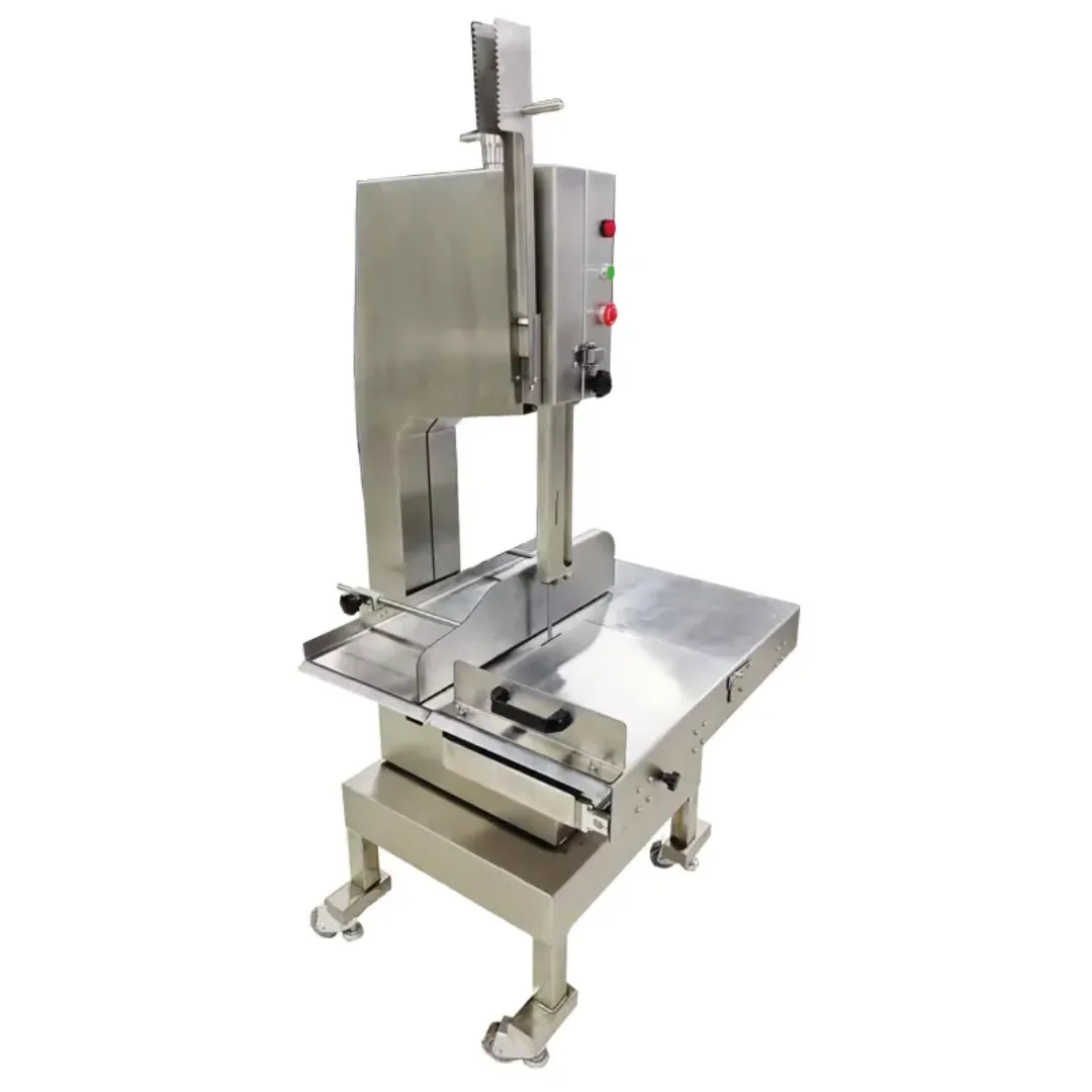 Scie Électrique Professionnelle HR-280 pour Viande et Os - 1500W - Lame 1770mm - Acier Inoxydable