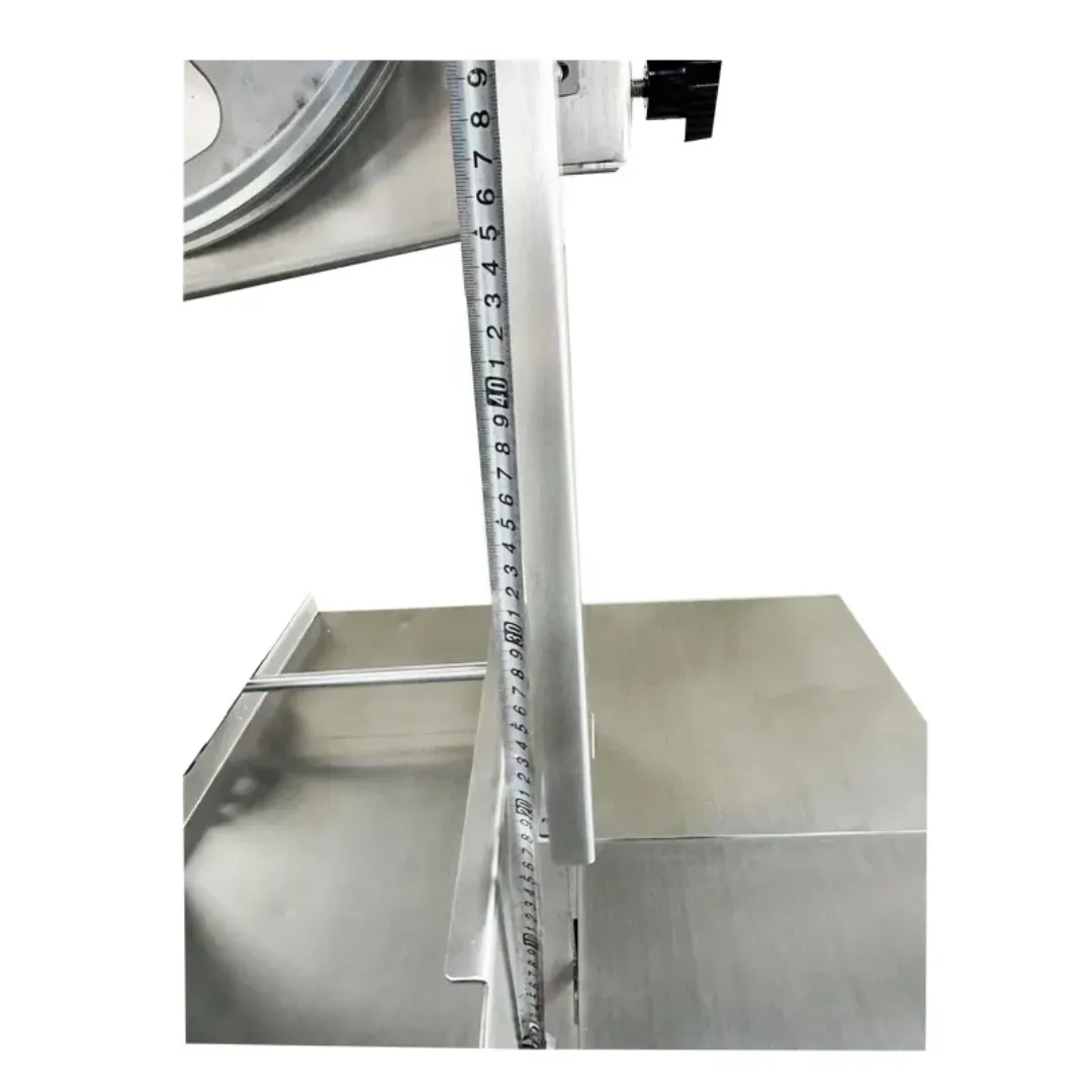 Scie Électrique Professionnelle HR-280 pour Viande et Os - 1500W - Lame 1770mm - Acier Inoxydable