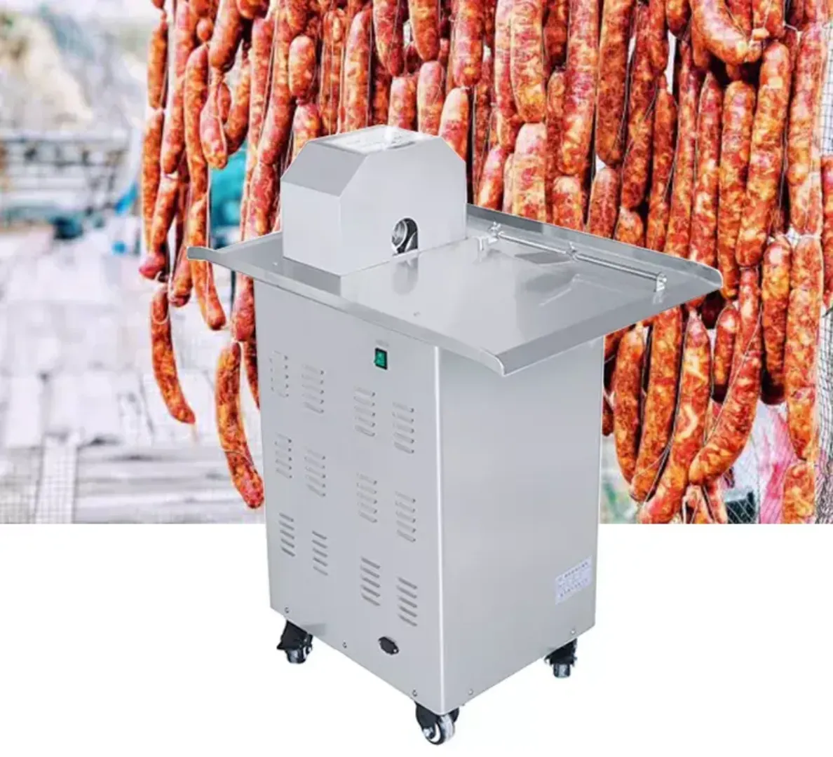 Machine Manuelle de Ligature pour Saucisses en Acier Inoxydable - Stable, Portable, Haute Qualité