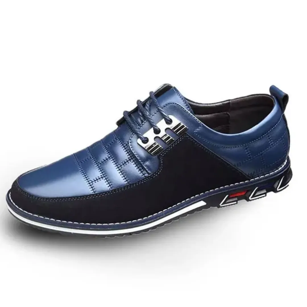Chaussures en cuir homme grande taille – Semelle souple antidérapante, imperméables et respirantes