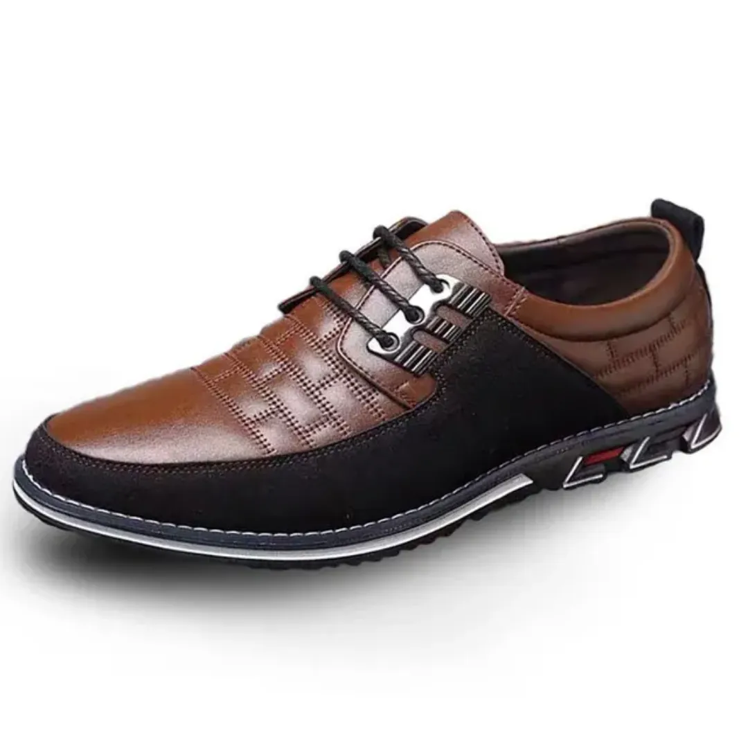 Chaussures en cuir homme grande taille – Semelle souple antidérapante, imperméables et respirantes