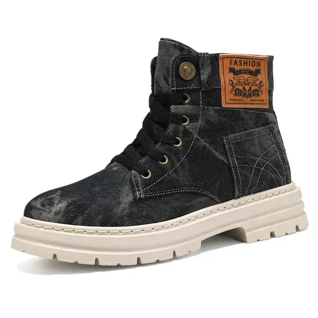 Bottes de randonnée en jean pour homme – Antidérapantes, respirantes et résistantes à l'usure