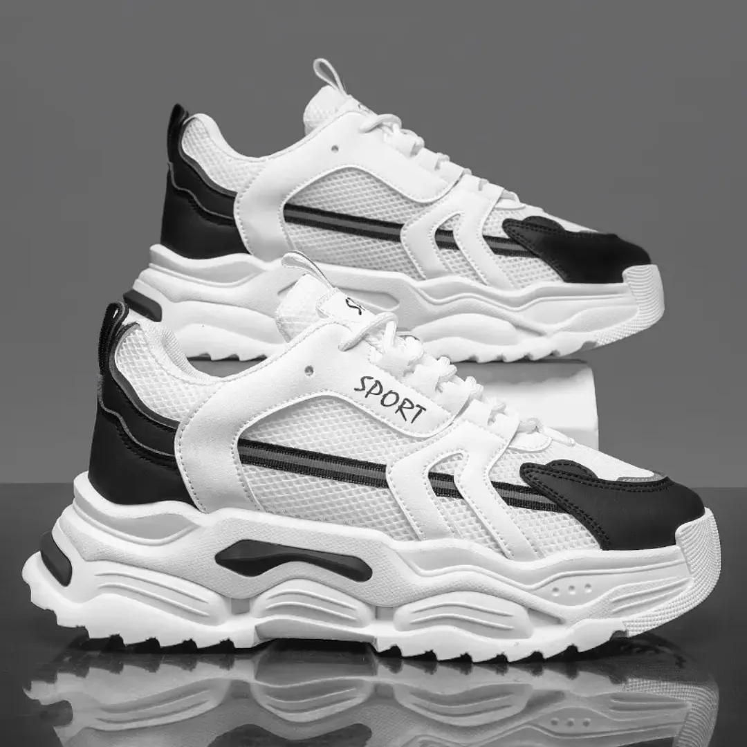 Chaussures de sport homme à semelle épaisse – Style décontracté, ultra légères et confortables