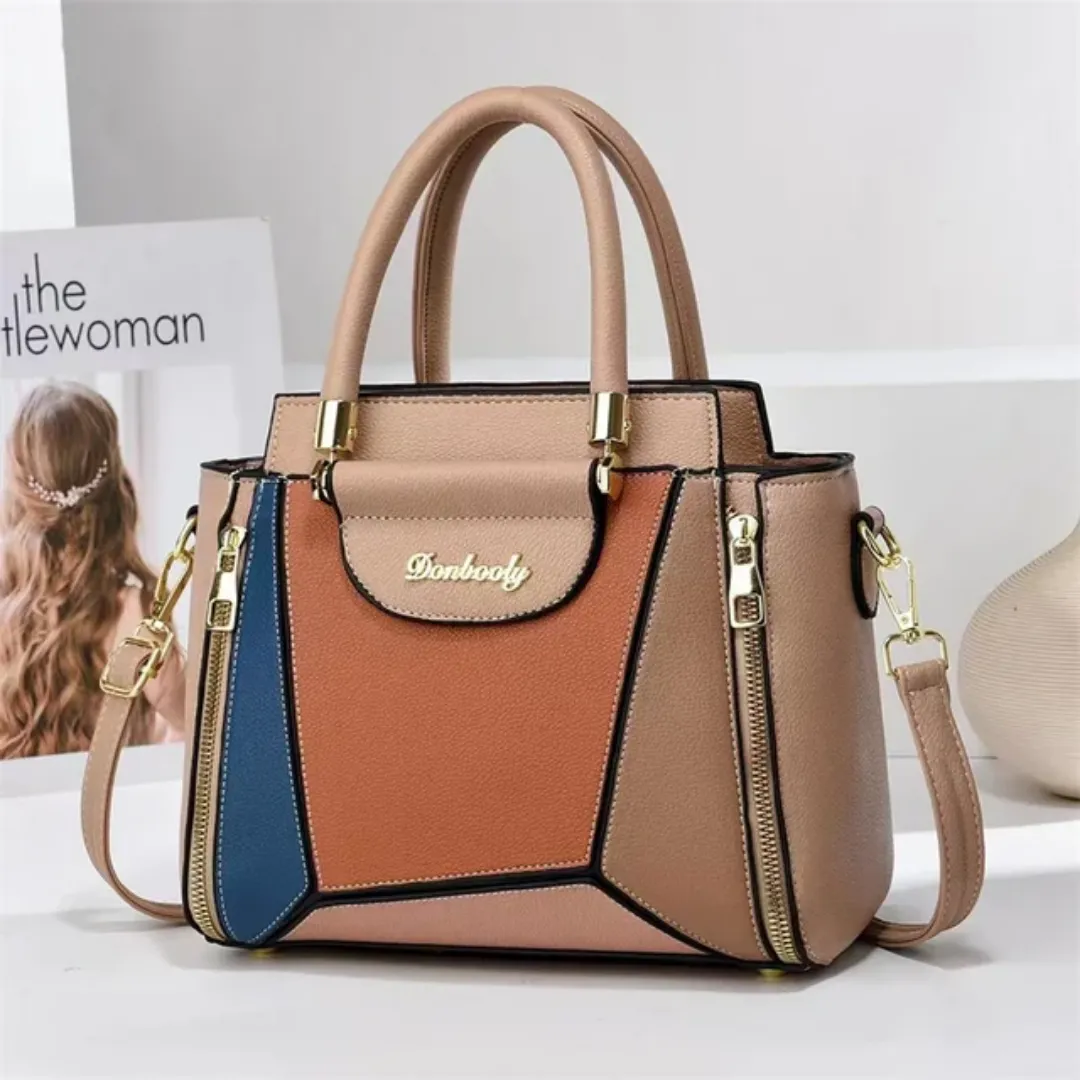 Sac à main multicolore pour femme – Design élégant avec grande capacité et bandoulière réglable