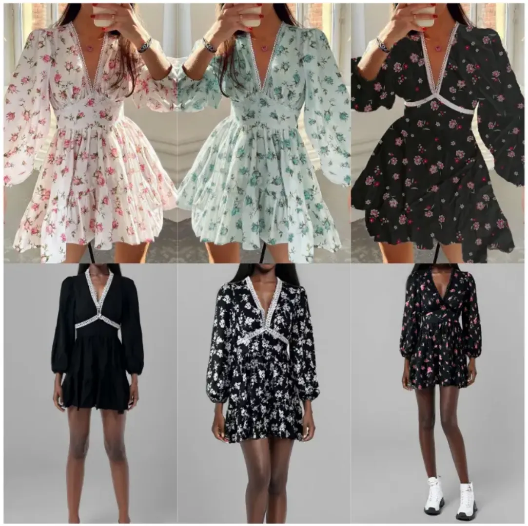 Lot de Robes Décontractées à Fleurs - Style Bohème Été - Mode Femme Shein en Gros