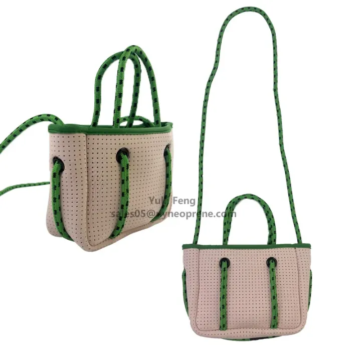 Pack Duo Sac Fourre-Tout et Mini Sac - Néoprène Sport Chic