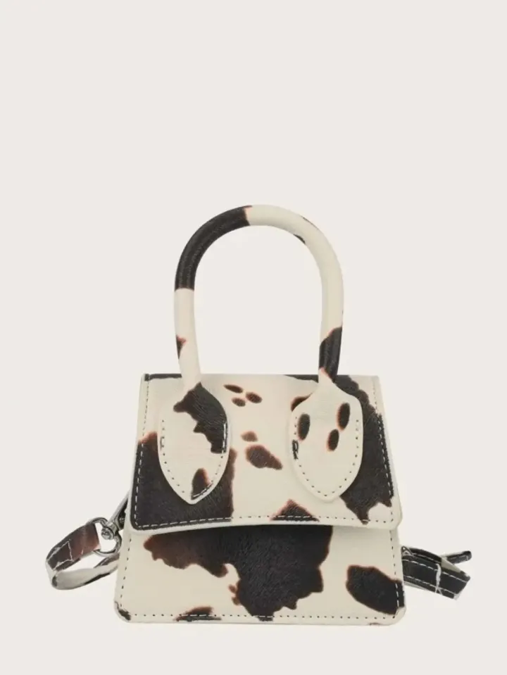 Sac à Main Motif Vache - Tendance et Originalité Assurées