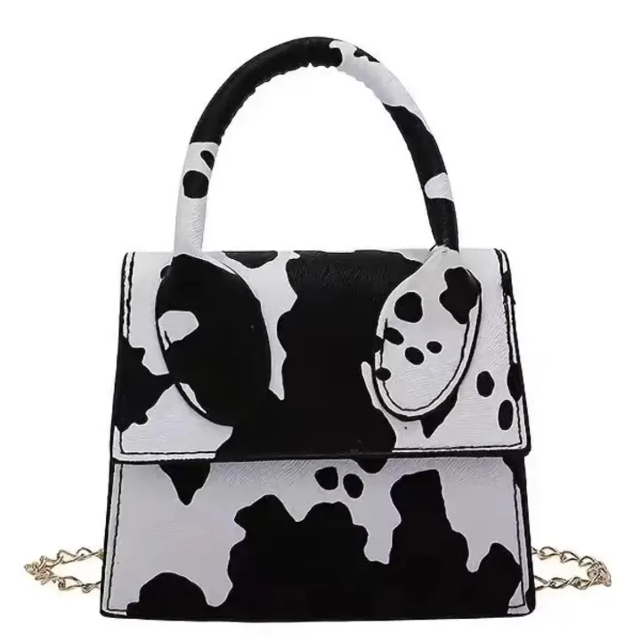 Sac à Main Motif Vache - Tendance et Originalité Assurées
