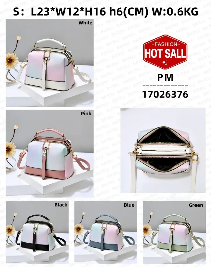 Sac à Main Pastel Dégradé - Élégance Douce et Féminine