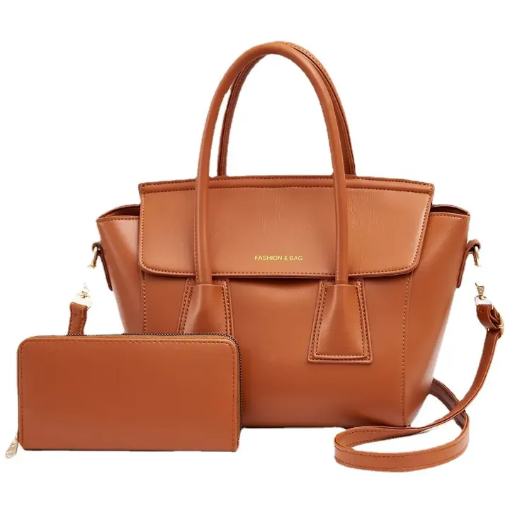 Ensemble Sac à Main & Portefeuille - Élégance Classique pour Femme