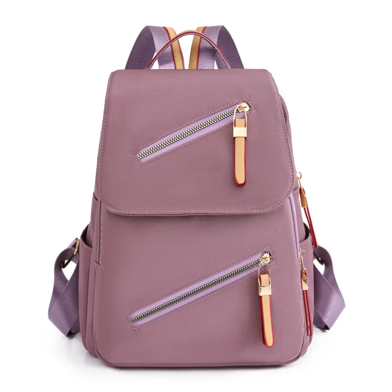 Sac à Dos Femme Élégant et Tendance – Léger, Grande Capacité, Multipoche, Fermeture Sécurisée