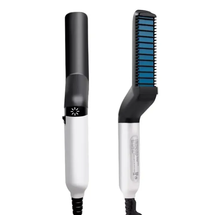 Brosse Chauffante Céramique pour Barbe et Cheveux - 60Hz - 220V
