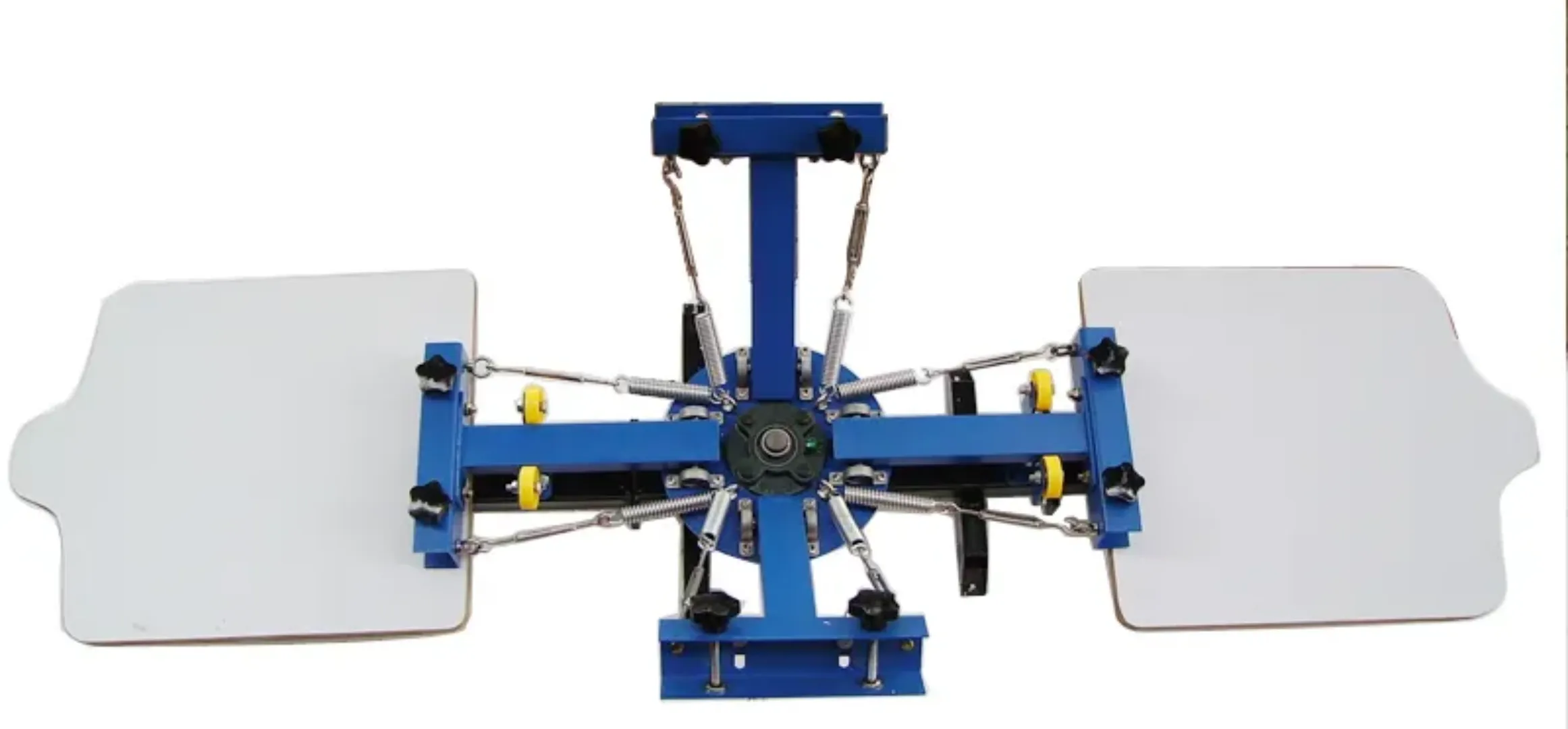 Machine de Sérigraphie Manuelle NS402-S – 4 Couleurs, 2 Stations – Réglage Facile – Idéale T-shirts et Textiles