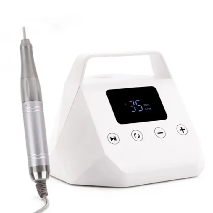 Ponceuse Ongles Digitale 45W – Moteur Silencieux & Écran LED