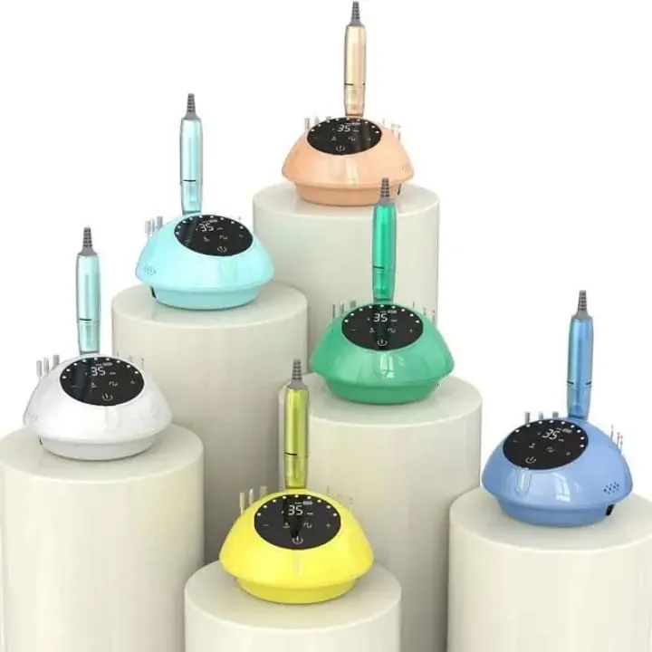 Ponceuse Rechargeable Sans Fil 35W – Design Rond & Moderne