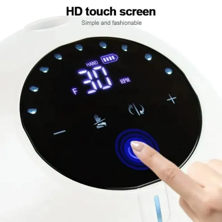 Ponceuse Rechargeable Sans Fil 35W – Design Rond & Moderne