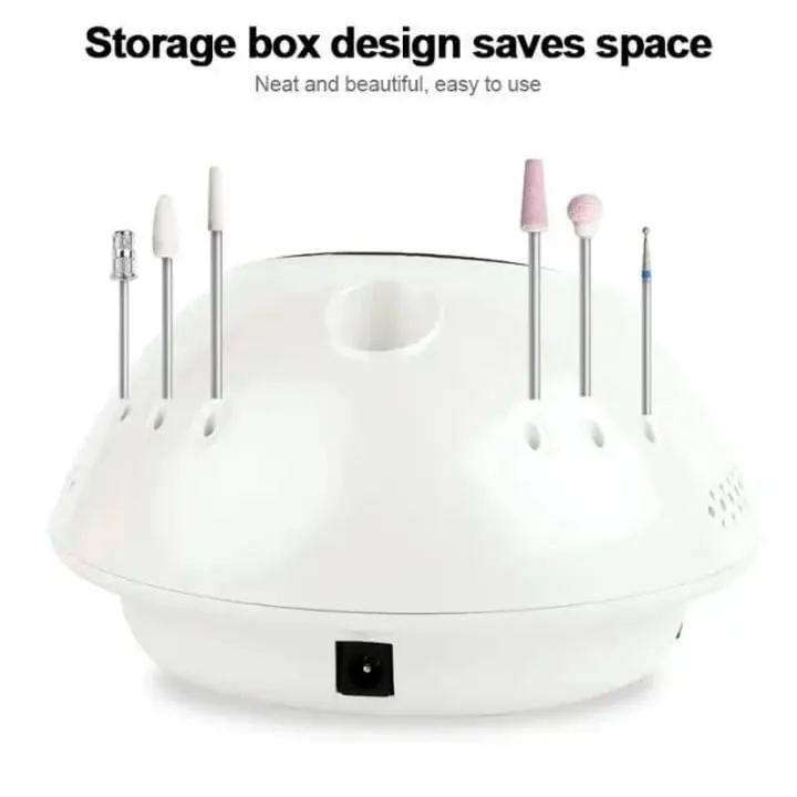 Ponceuse Rechargeable Sans Fil 35W – Design Rond & Moderne