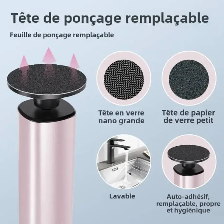 Lime Électrique Pieds & Ongles – Portable USB 600RPM