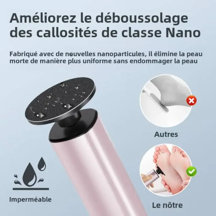Lime Électrique Pieds & Ongles – Portable USB 600RPM