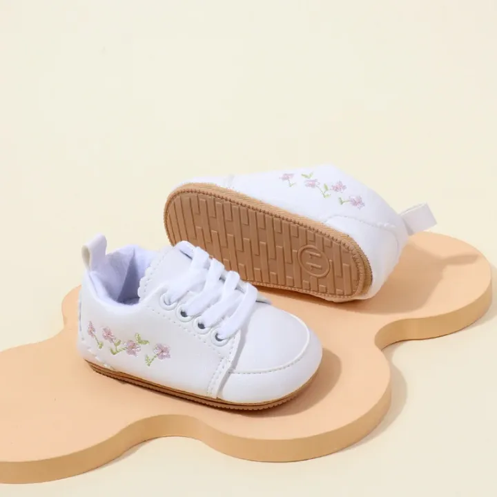 Chaussures Bébé Fille en Cuir Souple