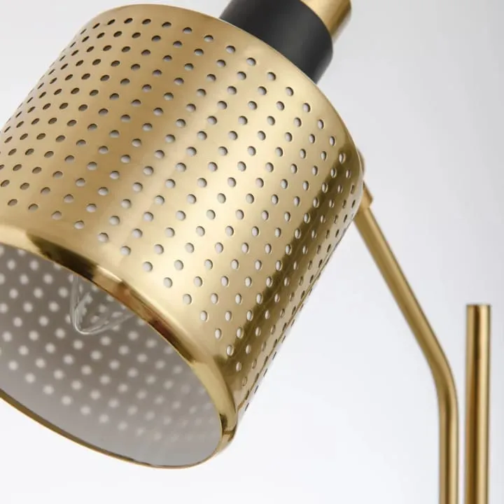 Lampe Articulée Dorée avec Bras Réglable - TQ22002