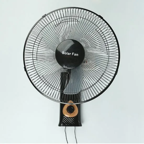 Ventilateur Mural Solaire avec Panneau Photovoltaïque et Chargeur – Économie d’Énergie et Fraîcheur Écologique