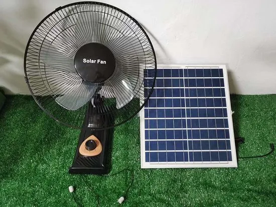 Ventilateur Mural Solaire avec Panneau Photovoltaïque et Chargeur – Économie d’Énergie et Fraîcheur Écologique