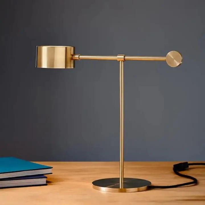 Lampe Dorée à Bras Horizontal - TQ22007